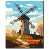 Painting by Numbers Mill House